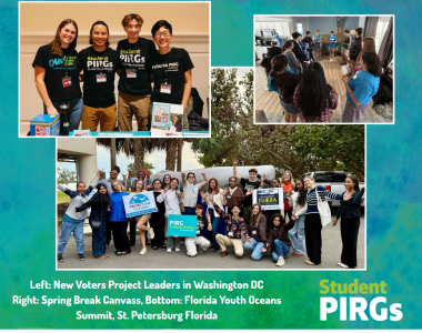 Student PIRG Club Highlights – Spring 2025